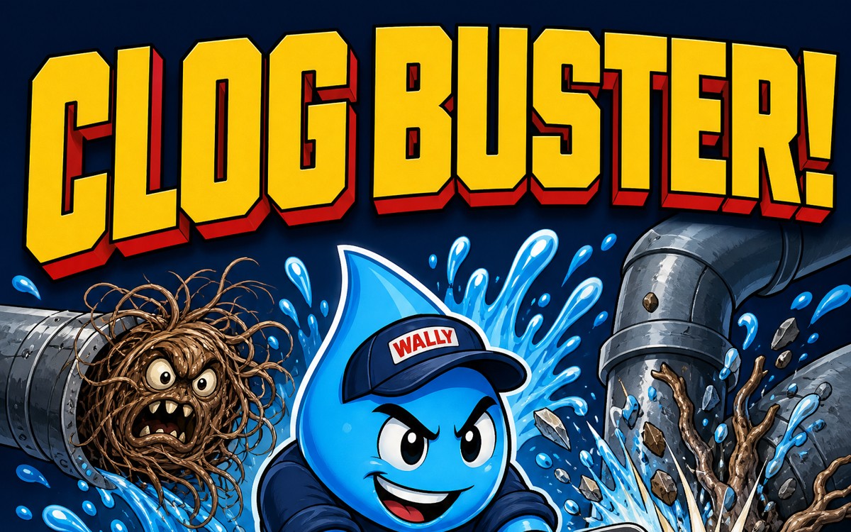 Clog Buster! game artwork