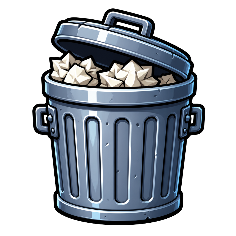 Trash can